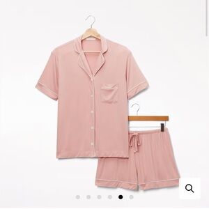 Love & Lore (Indigo) Pyjama Set - Blush, size XL